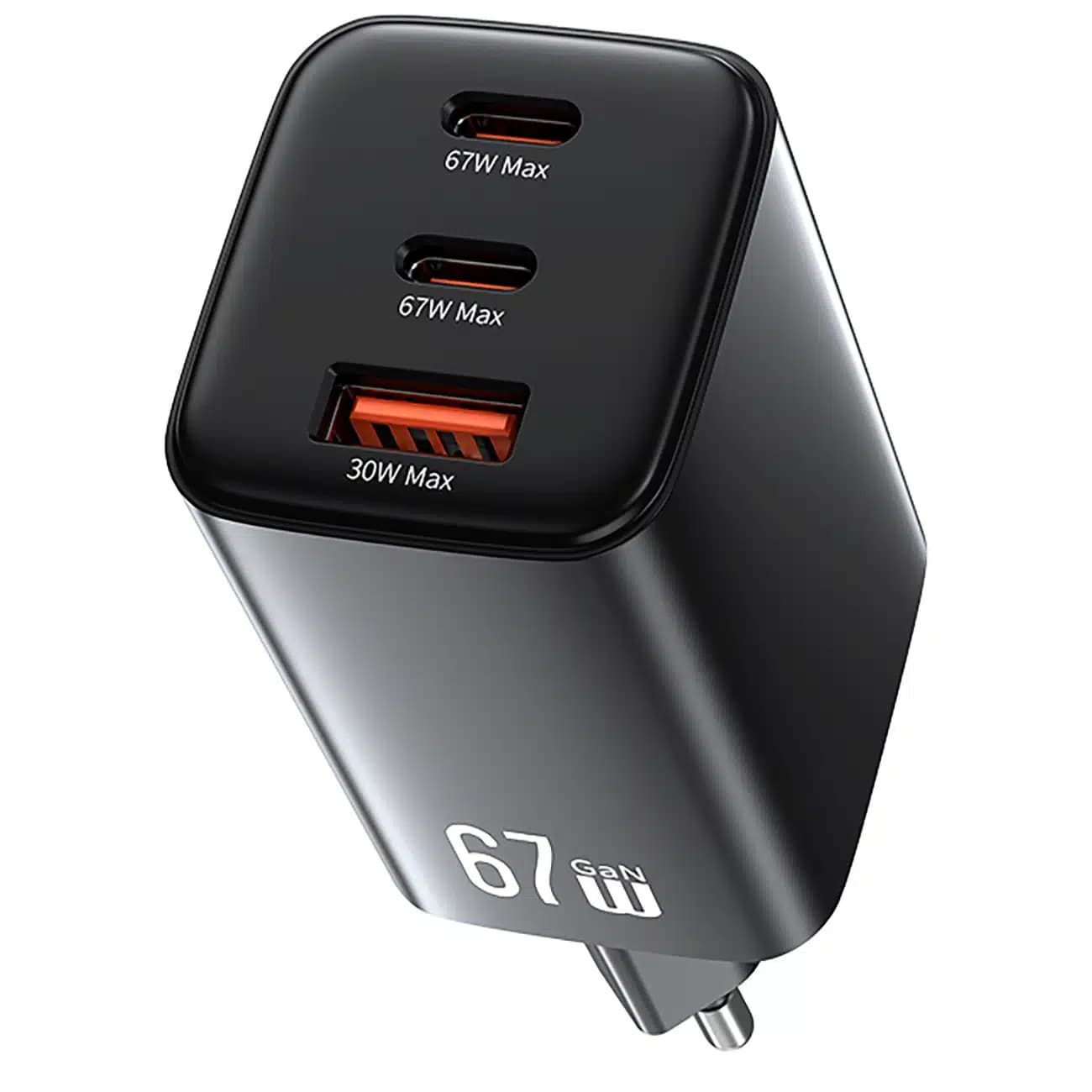 شارژر دیواری 67 وات یوسامز USAMS مدل CC265 سه پورت — تصویر ۱۱