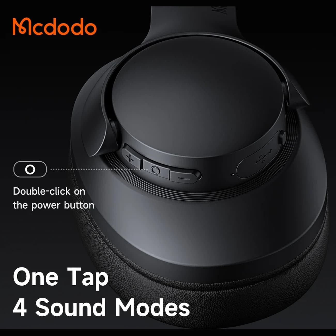 هدفون بی سیم مک دودو Mcdodo مدل ZENO H01 HP-289 با ENC — تصویر ۸