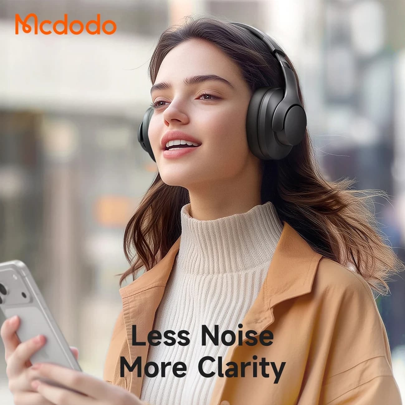 هدفون بی سیم مک دودو Mcdodo مدل ZENO H01 HP-289 با ENC — تصویر ۲