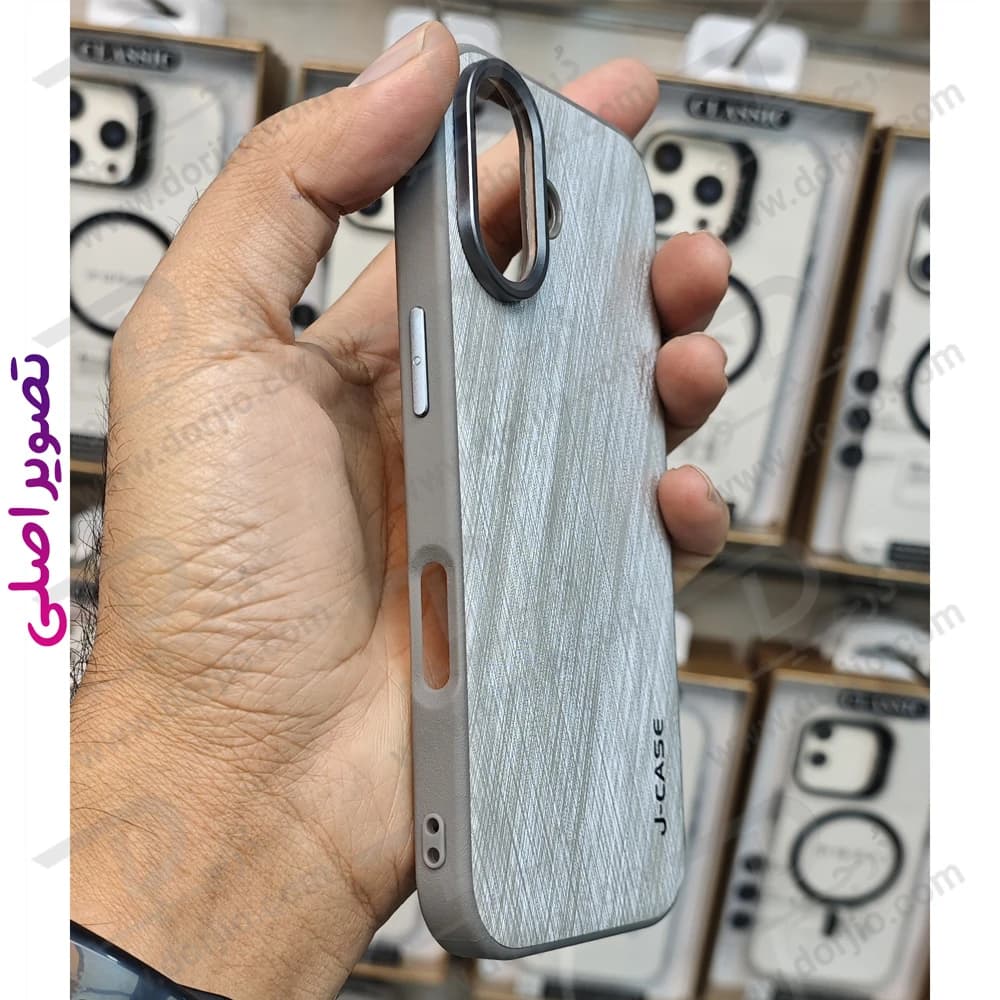 قاب چرمی iPhone 17 مدل J-Case — تصویر ۴
