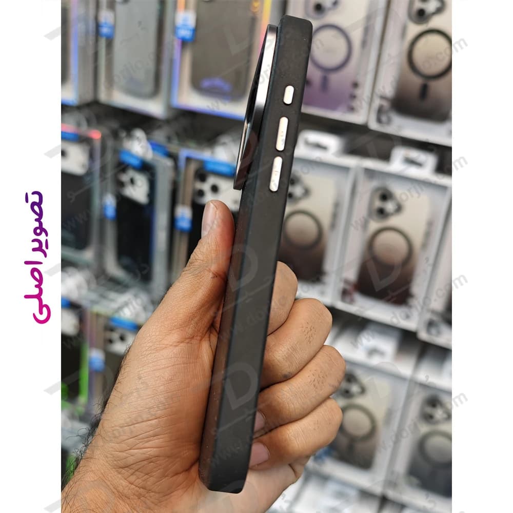 قاب چرمی iPhone 17 Pro مدل J-Case — تصویر ۴