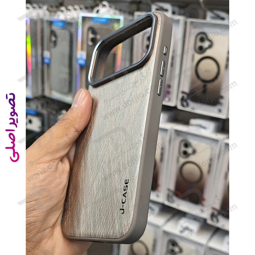 قاب چرمی iPhone 17 Pro مدل J-Case — تصویر ۷
