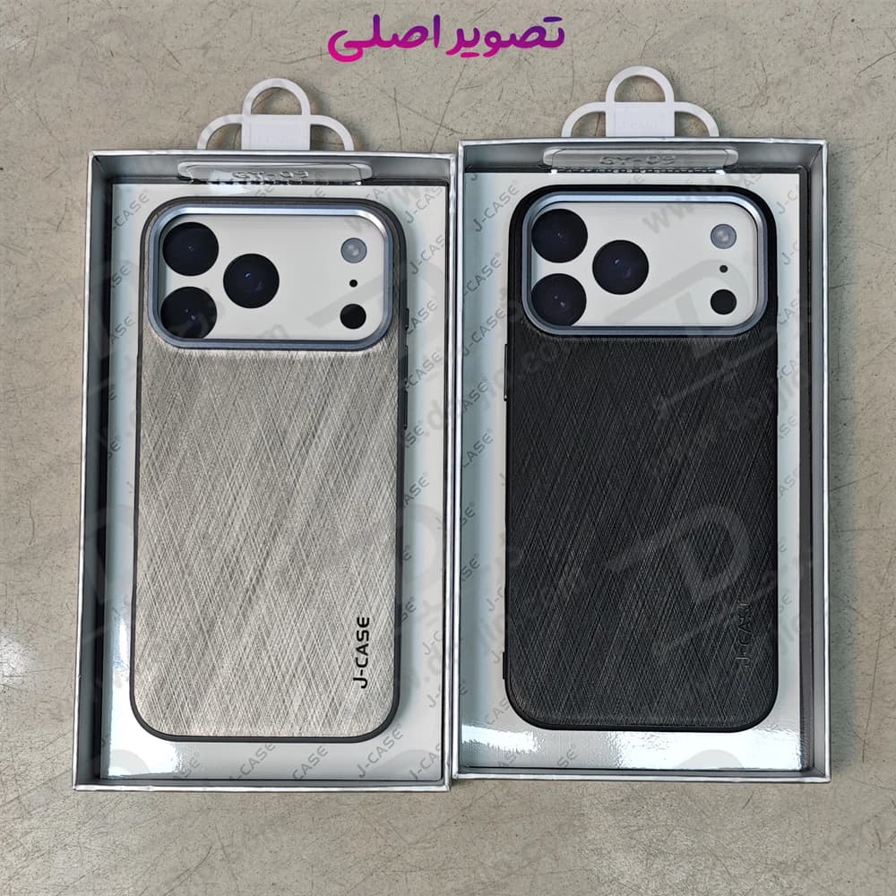 قاب چرمی iPhone 17 Pro مدل J-Case — تصویر ۶
