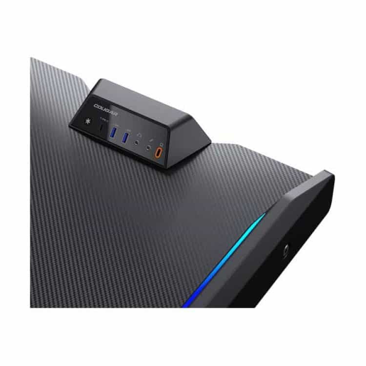 میز گیمینگ Cougar مدل Mars Pro 150 – مشکی — تصویر ۴