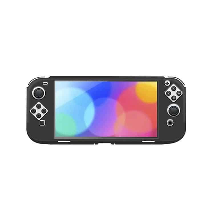 کاور سیلیکونی HORI مدل GNSOA-HOR100 مخصوص Nintendo Switch OLED – مشکی — تصویر ۳