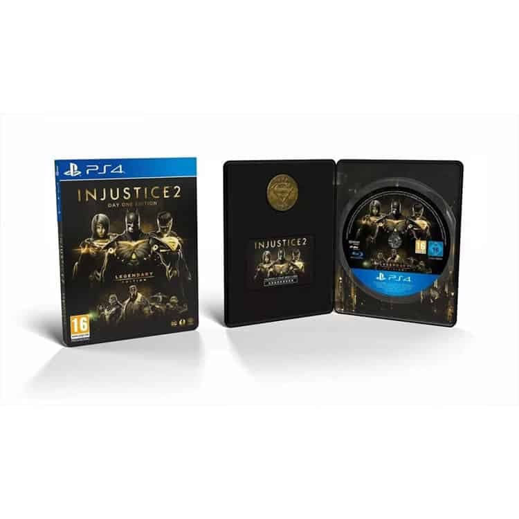 دیسک بازی Injustice 2 Legendary SteelBook Edition – مخصوص PS4 — تصویر ۲