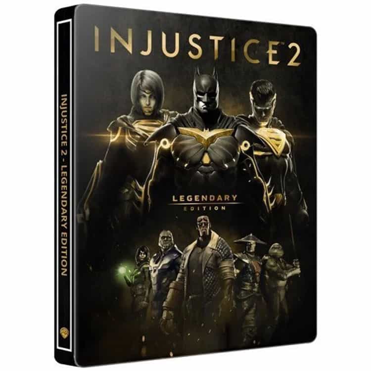 دیسک بازی Injustice 2 Legendary SteelBook Edition – مخصوص PS4