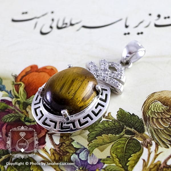 گردنبند نقره زنانه تایگر مدل سوژین _ کد : 100098 — تصویر ۳