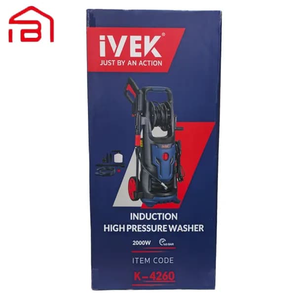 کارواش 160 بار دینامی 2000 وات ایوک مدل K4260 — تصویر ۴