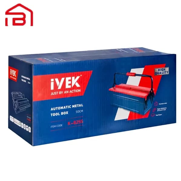 جعبه ابزار فلزی 503 اتوماتیک ایوک مدل K8255 — تصویر ۴