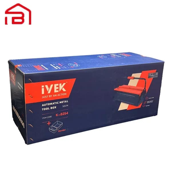 جعبه ابزار فلزی 502 اتوماتیک ایوک مدل K8254 — تصویر ۴