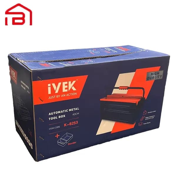 جعبه ابزار فلزی 403 اتوماتیک ایوک مدل K8253 — تصویر ۵