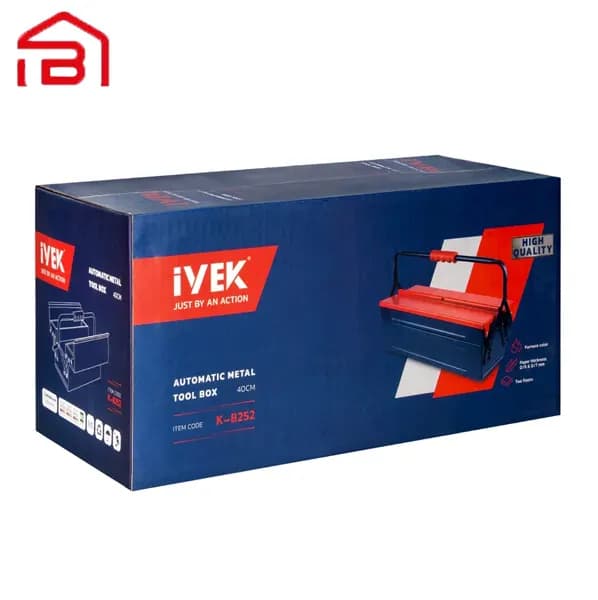 جعبه ابزار فلزی 402 اتوماتیک ایوک مدل K8252 — تصویر ۴