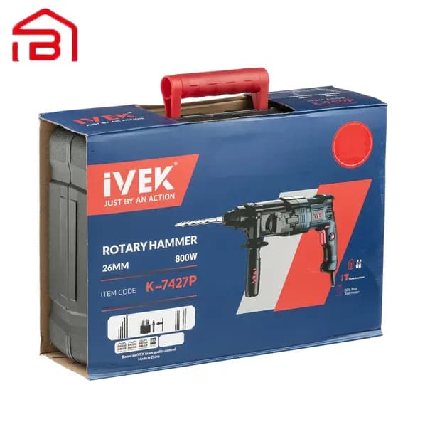 کیت دریل بتن کن سه حالته ایوک مدل K7427P — تصویر ۴