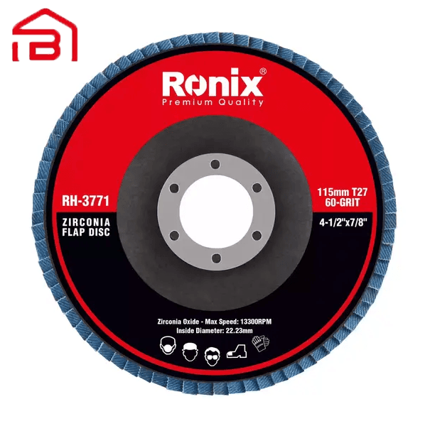 سنباده فلاپ دیسکی رونیکس مدل RH-3771