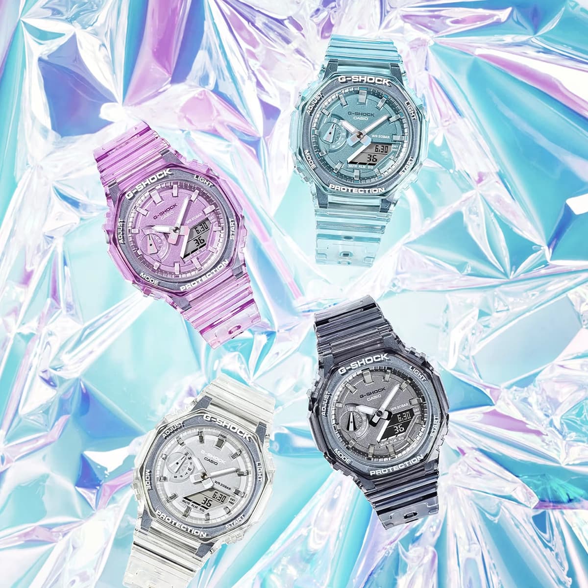 ساعت مچی زنانه کاسیو جی شاک مدل Casio G-Shock GMA-S2100SK-4ADR — تصویر ۵