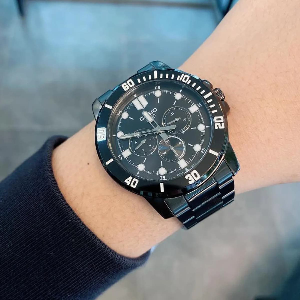 ساعت مچی مردانه کاسیو مدل Casio General MTP-VD300B-1EUDF (NC) — تصویر ۳