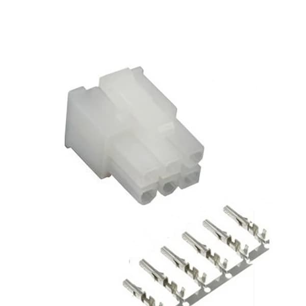 کانکتور پاور 2×3 پین مادگی ATX