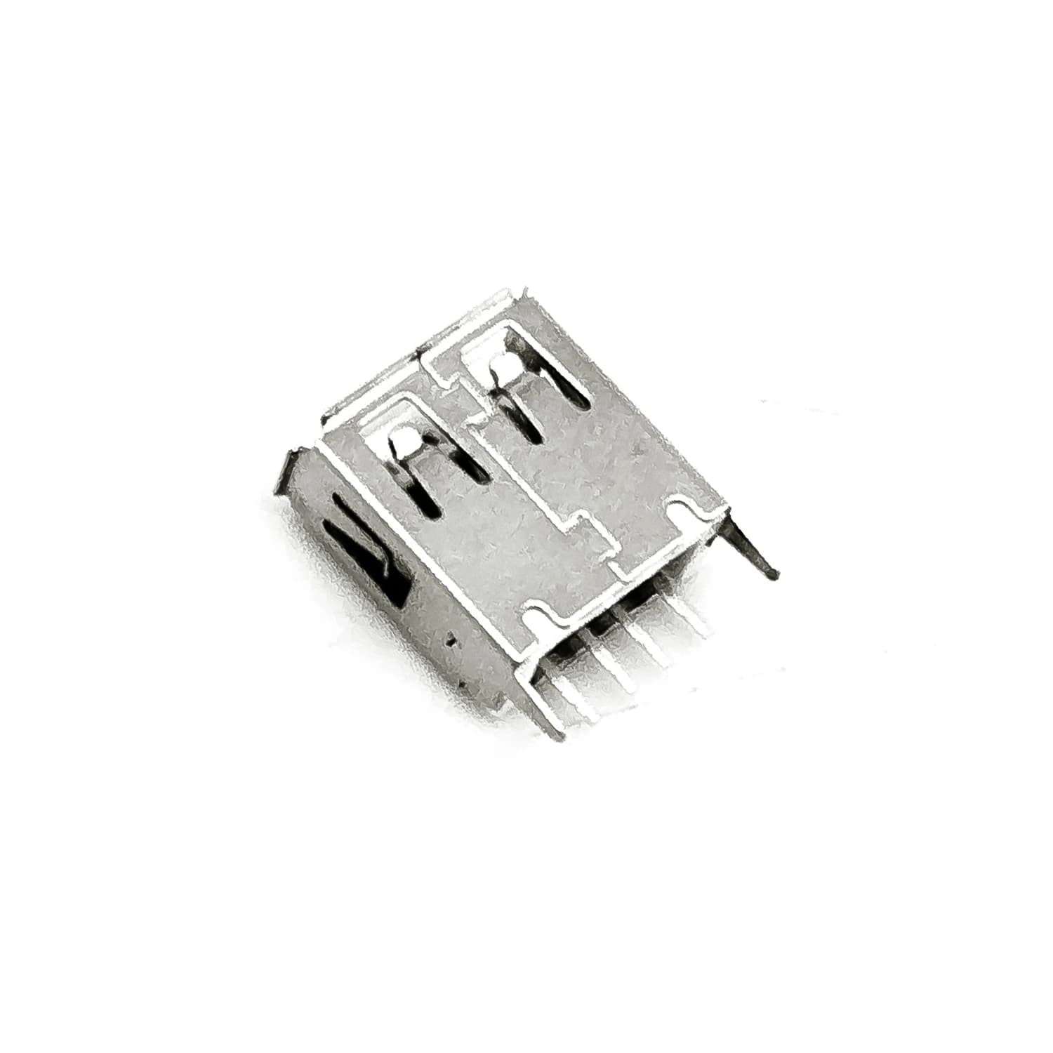 کانکتور مادگی USB مدل A صاف با پایه نگهدارنده صاف — تصویر ۲