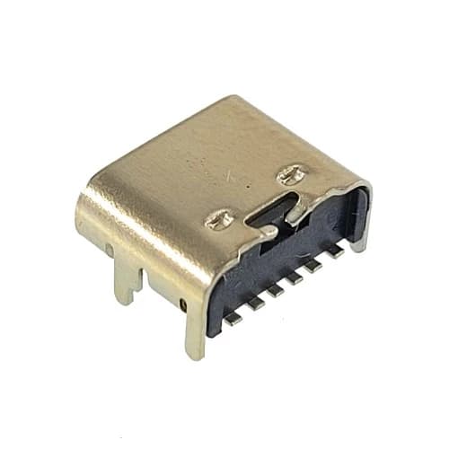 کانکتور USB Type C مادگی شش پین SMD پایه DIP — تصویر ۳