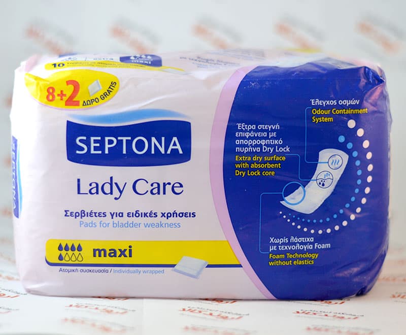 پد بهداشتی ویژه سپتونا SEPTONA مدل Lady Care maxi
