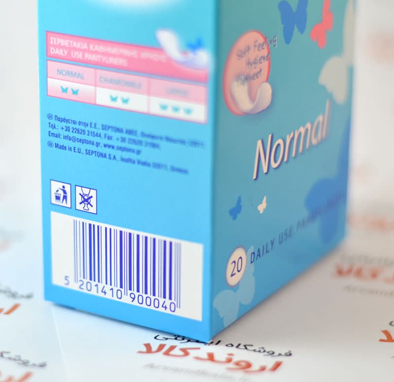 پد روزانه سپتونا SEPTONA مدل Normal — تصویر ۲