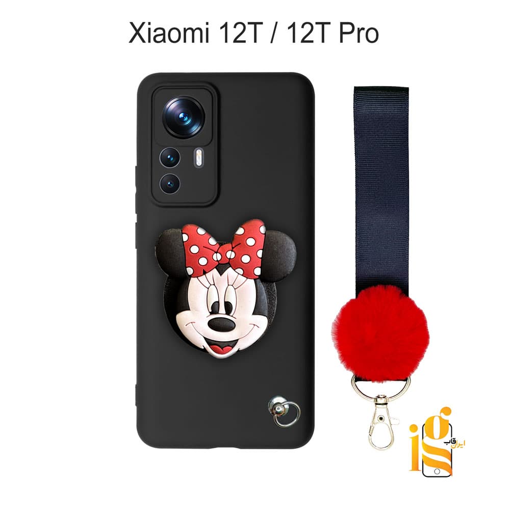 قاب دخترانه میکی موس برای گوشی شیائومی 12T / 12T Pro