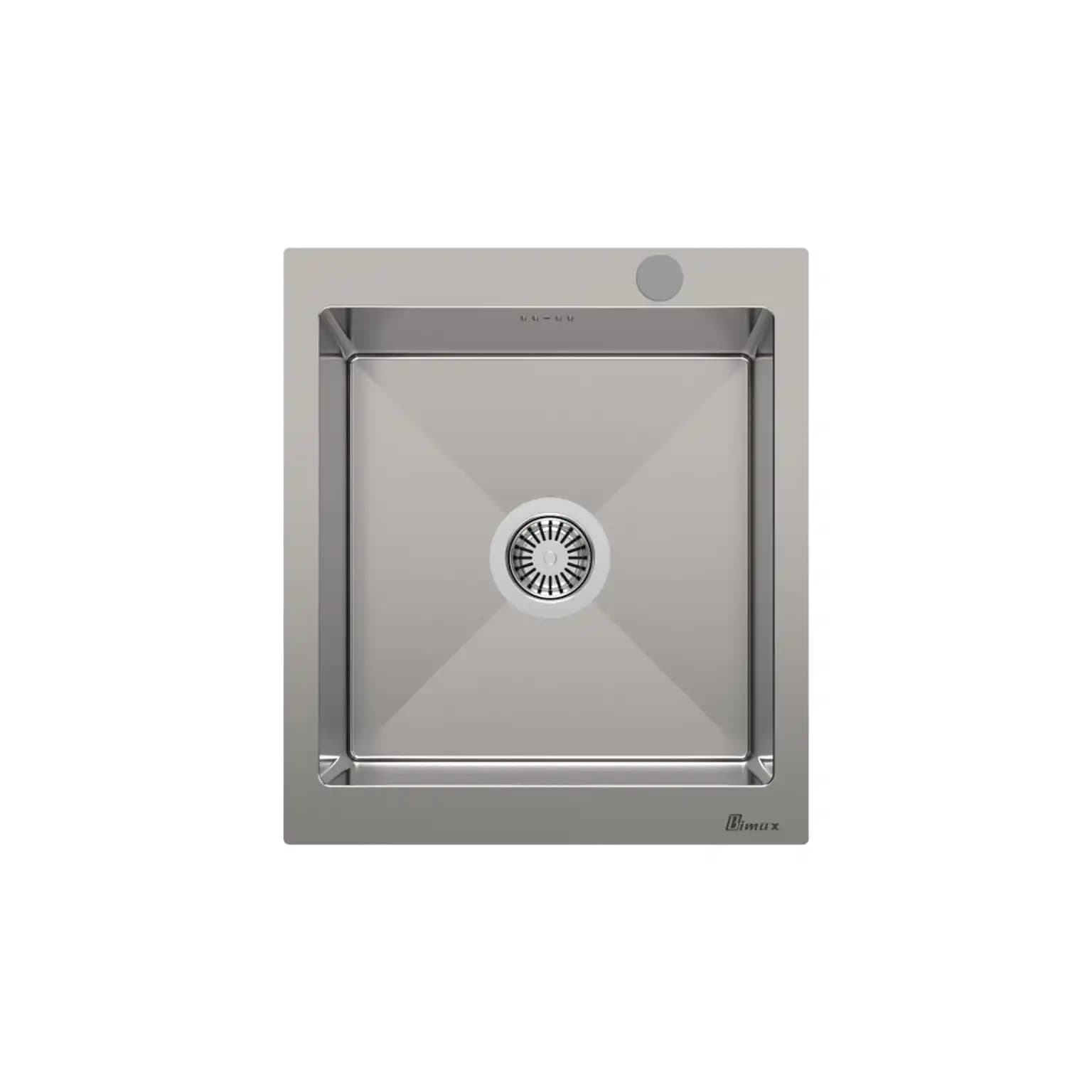 سینک ظرفشویی توکار بیمکث BS 720 ابعاد 44 * 50