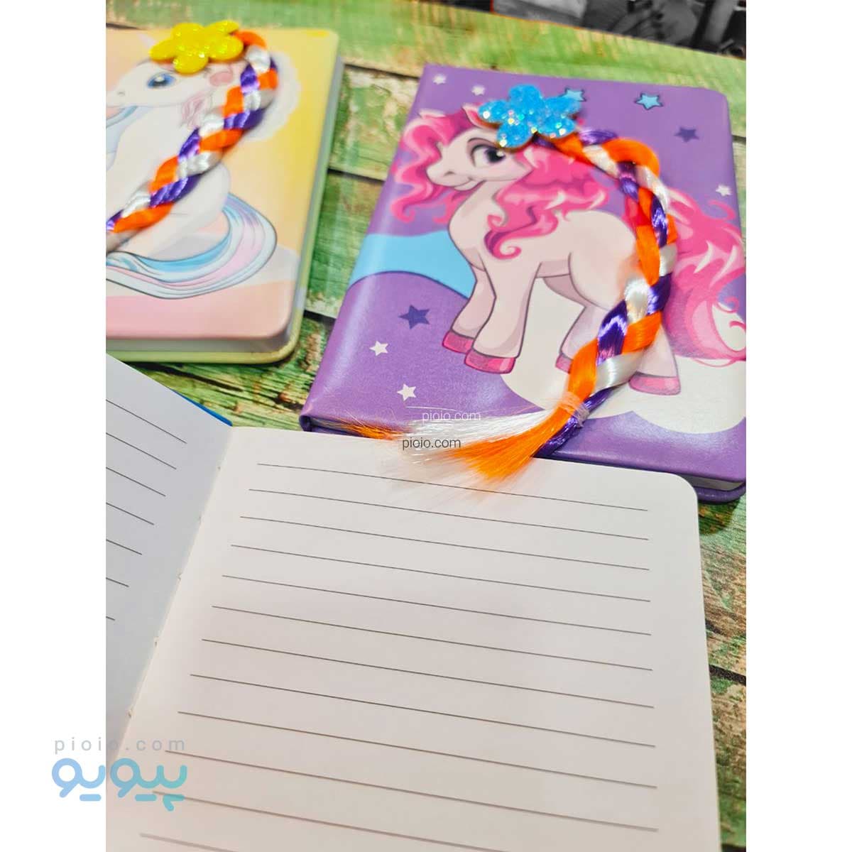 دفتر یادداشت طرح اسب تک شاخ تک و عمده — تصویر ۵