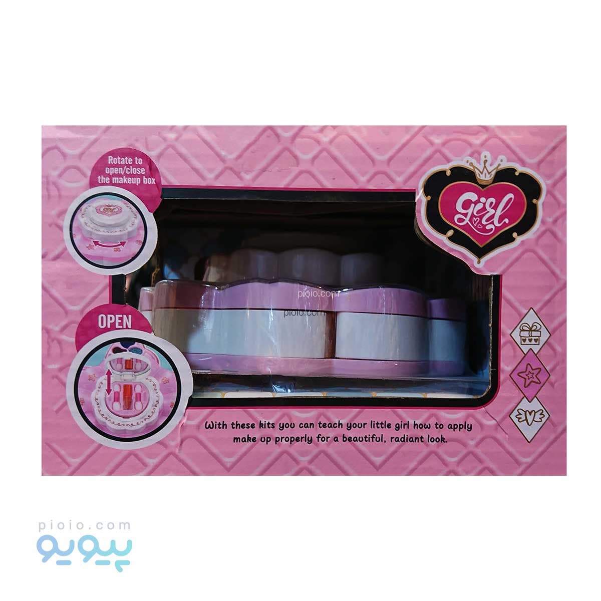 اسباب بازی ست ارایشی مدل گلبرگ ایتم YLQ-032A — تصویر ۴