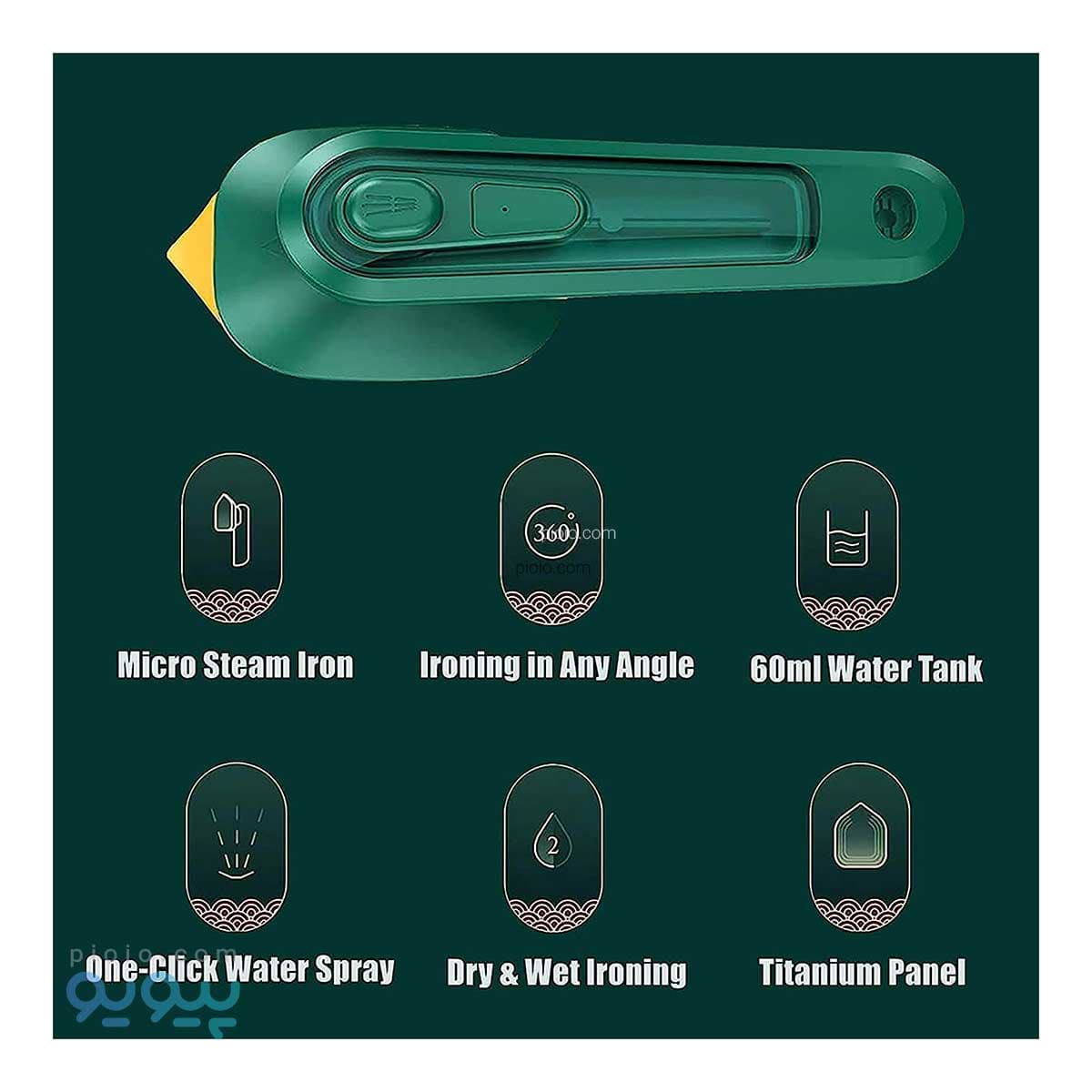 اتو بخار مسافرتی DRY IRON — تصویر ۳