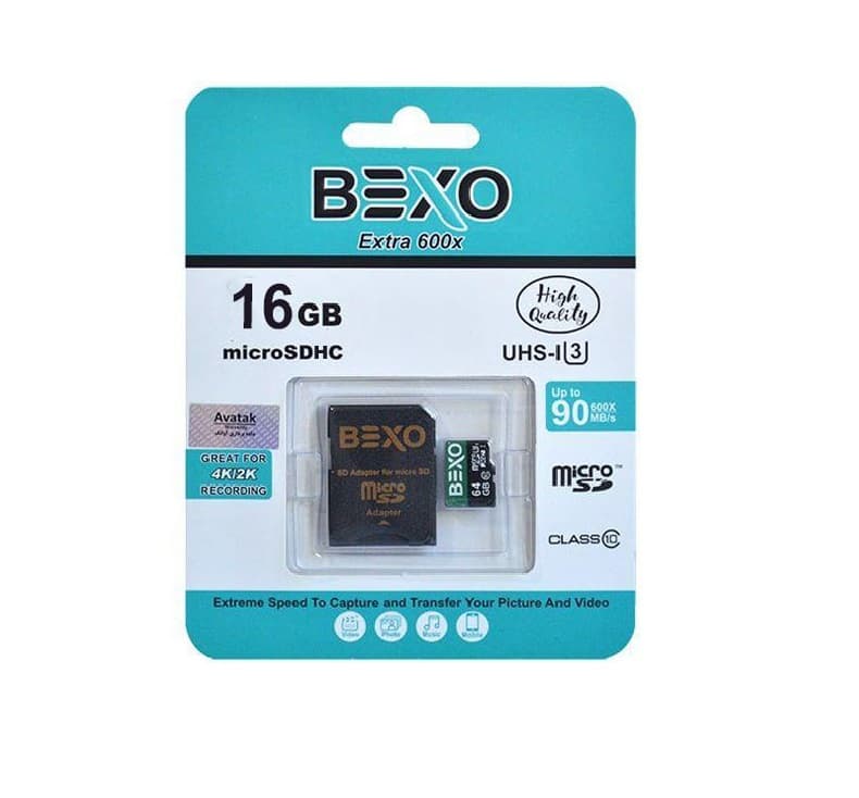 کارت حافظه میکرو مدل BEXO ظرفیت 128 گیگ — تصویر ۲