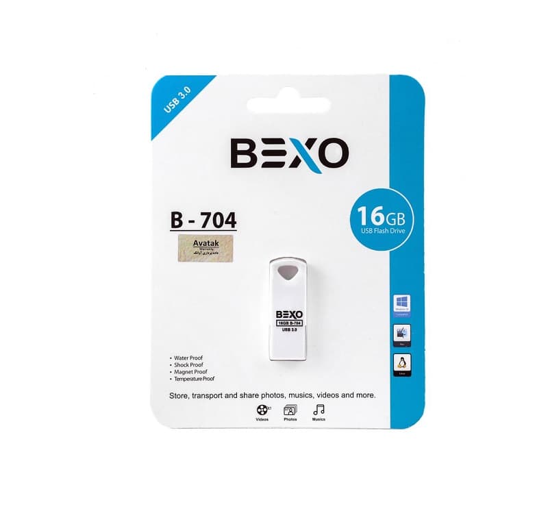 فلش 64 گیگ مدل Bexo B-704 — تصویر ۲