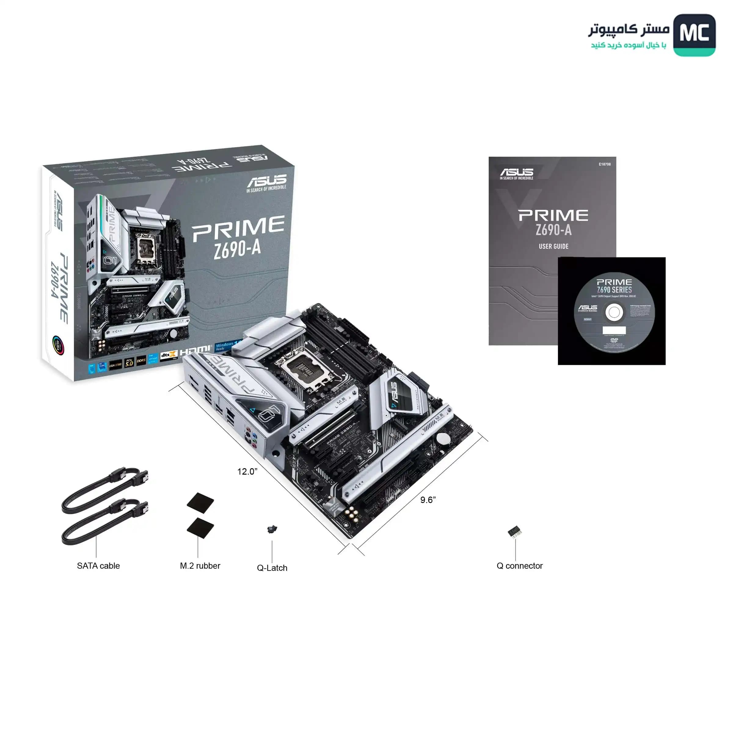 مادربرد ایسوس مدل Prime Z690-A D5 — تصویر ۸