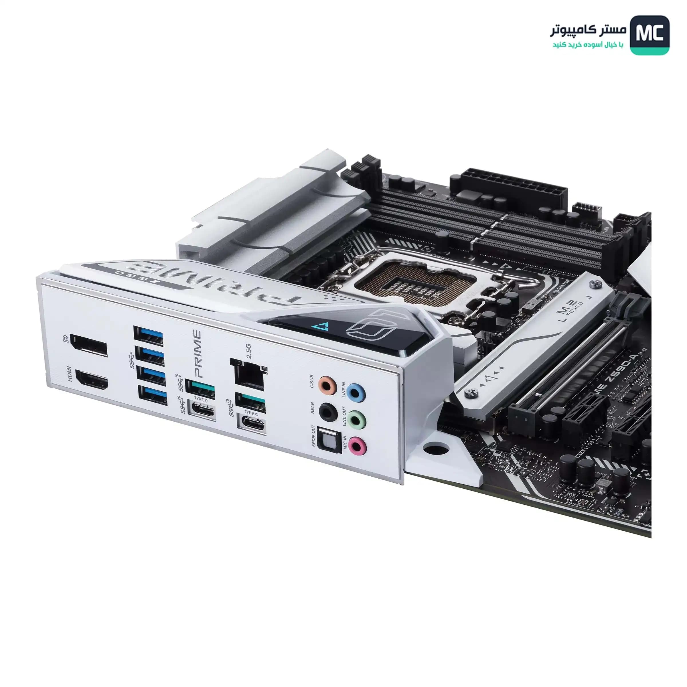 مادربرد ایسوس مدل Prime Z690-A D5 — تصویر ۷