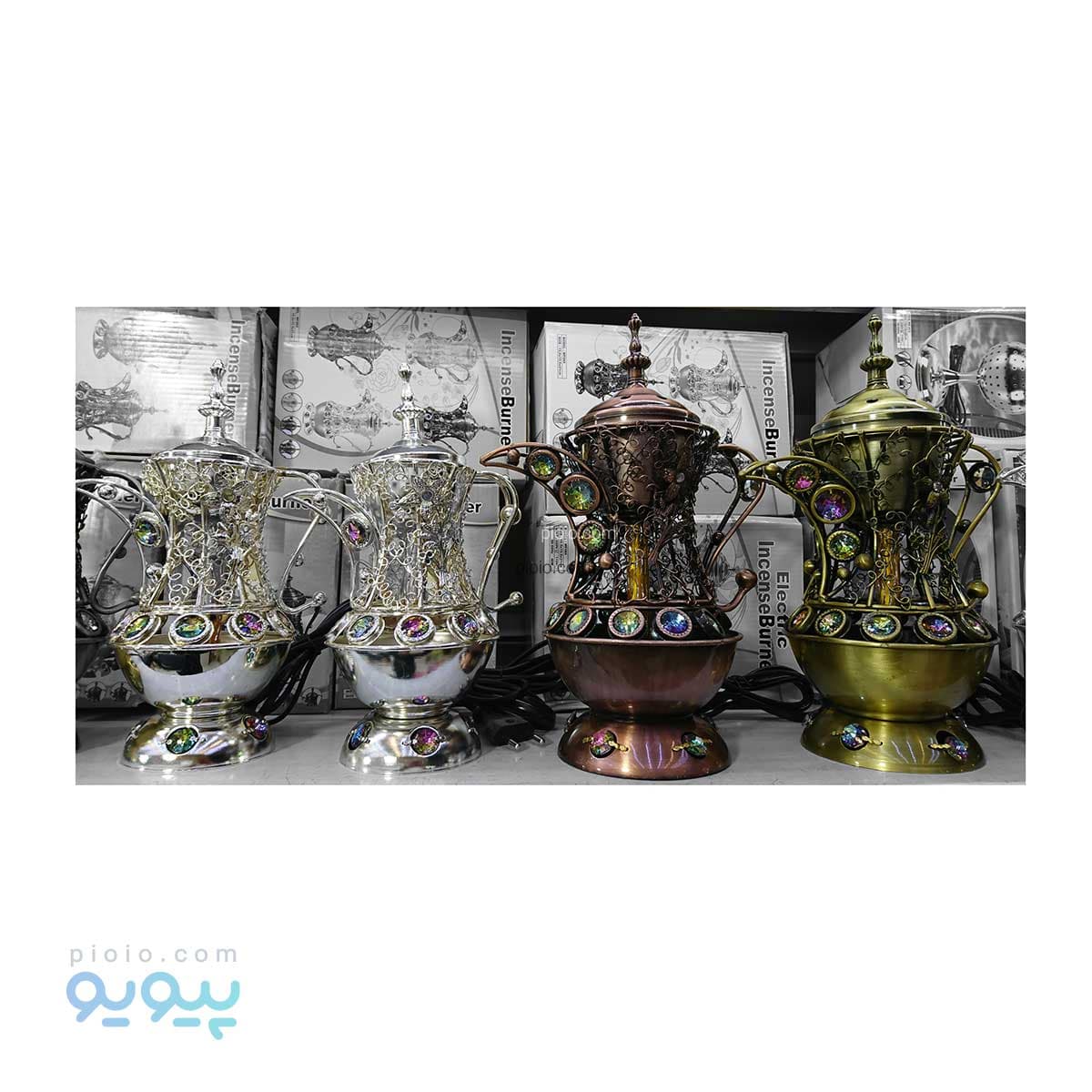 اسپند دود کن اماراتی طرح پارچ عمده و کارتنی — تصویر ۲