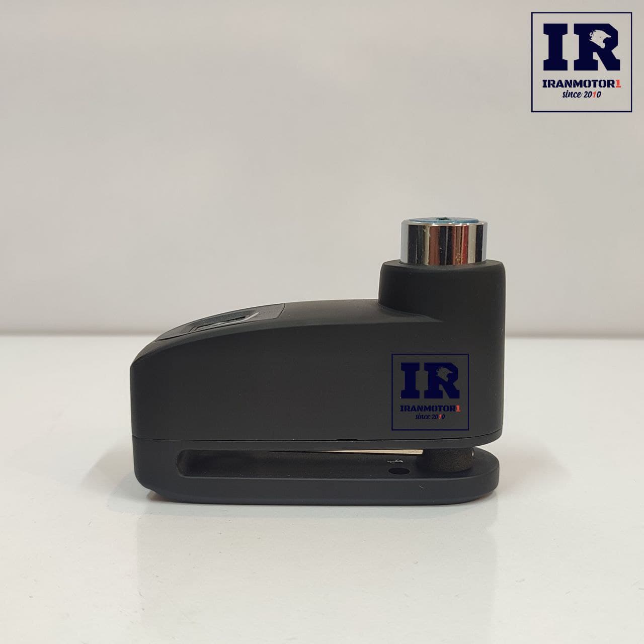 قفل دیسک اثر انگشتی intelligent alarm disc lock آژیر دار — تصویر ۷
