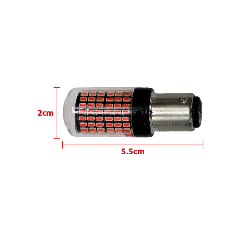 لامپ SMD دو کنتاکت 144 تایی AG (ساده) بسته 2 عددی – رنگ قرمز — تصویر ۴