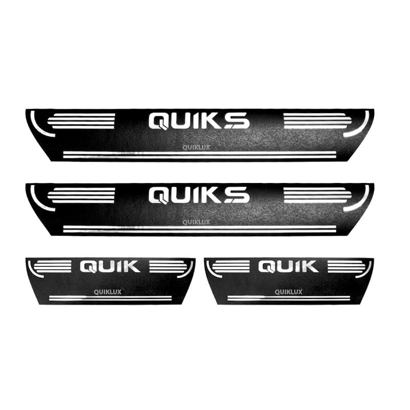 برچسب پارکابی طرح چرمی مدل ونوس نوشته کوییک اس لاتین QUIK_S — تصویر ۲