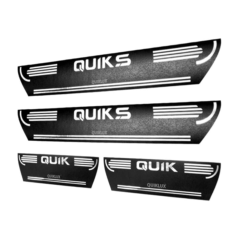 برچسب پارکابی طرح چرمی مدل ونوس نوشته کوییک اس لاتین QUIK_S — تصویر ۳