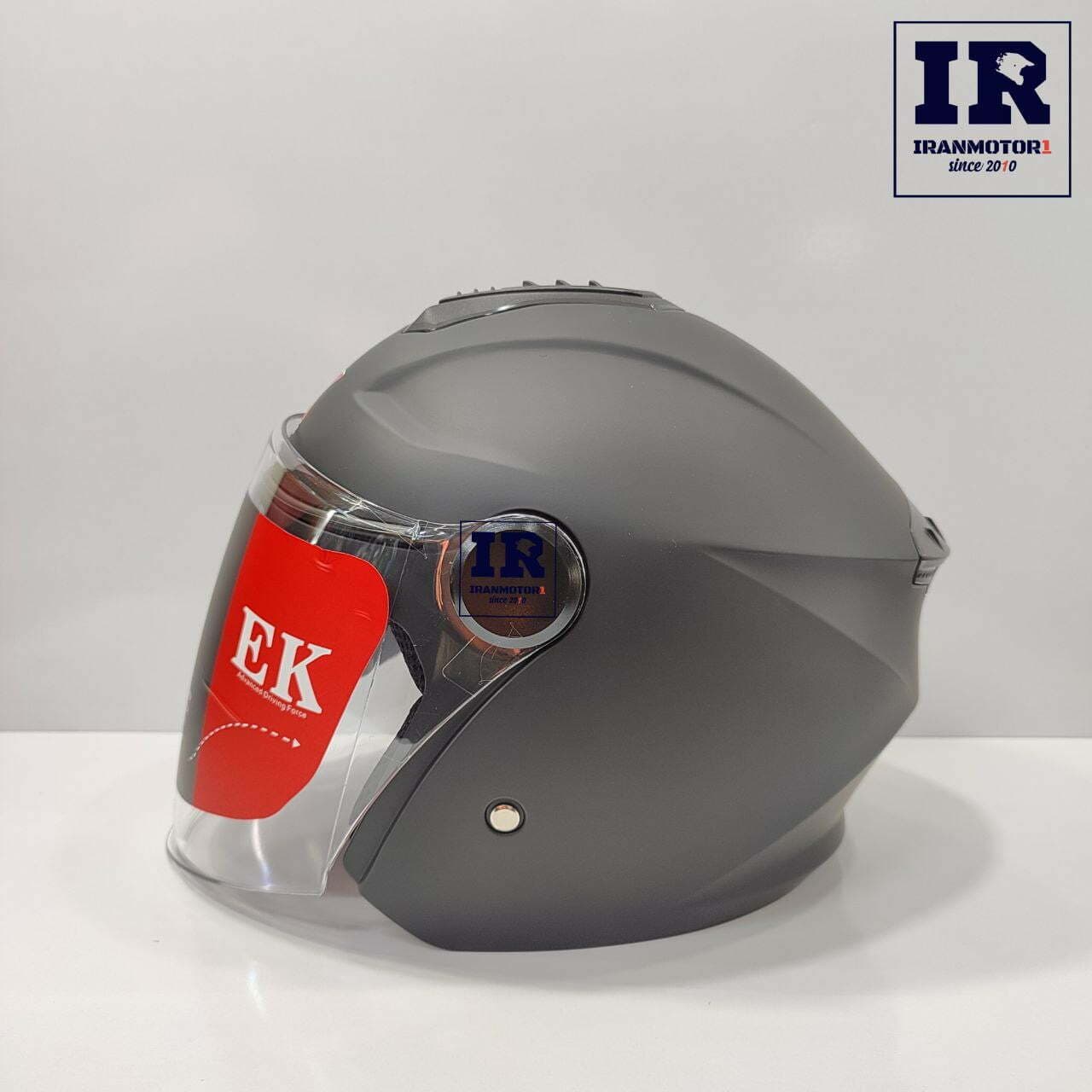 کلاه کاسکت بدون فک EK ای کی تکنیک – مشکی مات