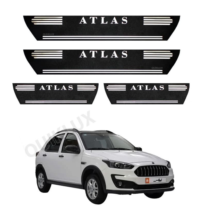 برچسب پارکابی طرح چرمی مدل ونوس نوشته اطلس لاتین – ATLAS