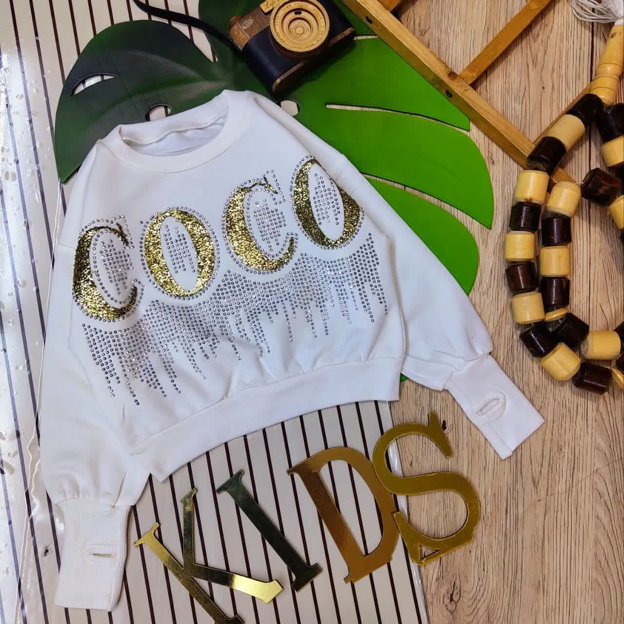 کراپ دخترانه طرح COCO — تصویر ۳