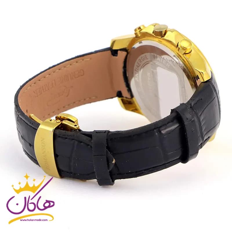 ساعت رومانسون مردانه بند چرمی کرنوگراف 2059/3 — تصویر ۴
