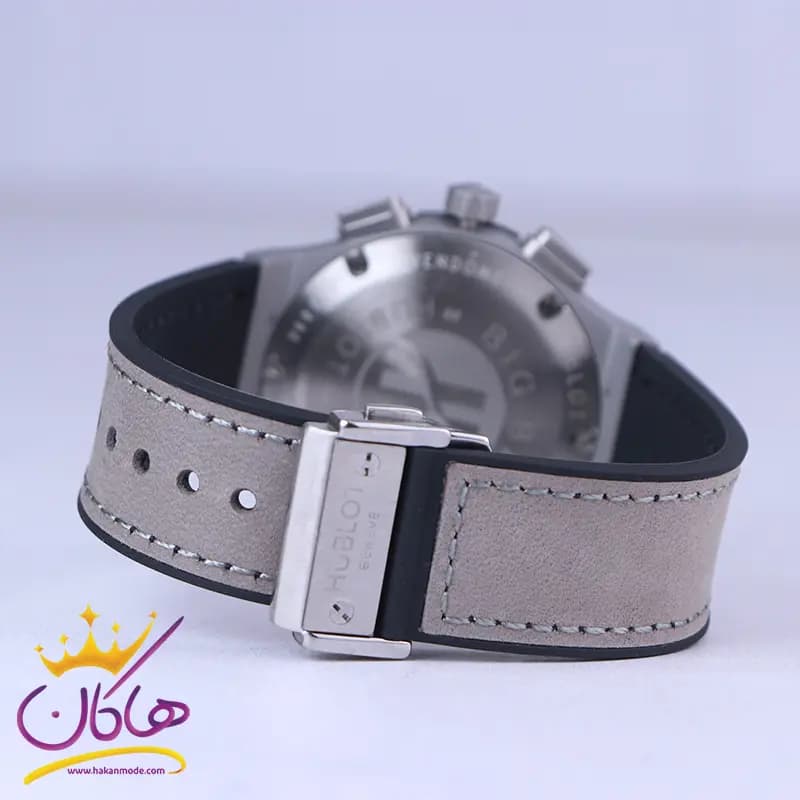 ساعت هابلوت کرنوگراف نقره‌ ای صفحه اسکلتون 888/6 — تصویر ۳