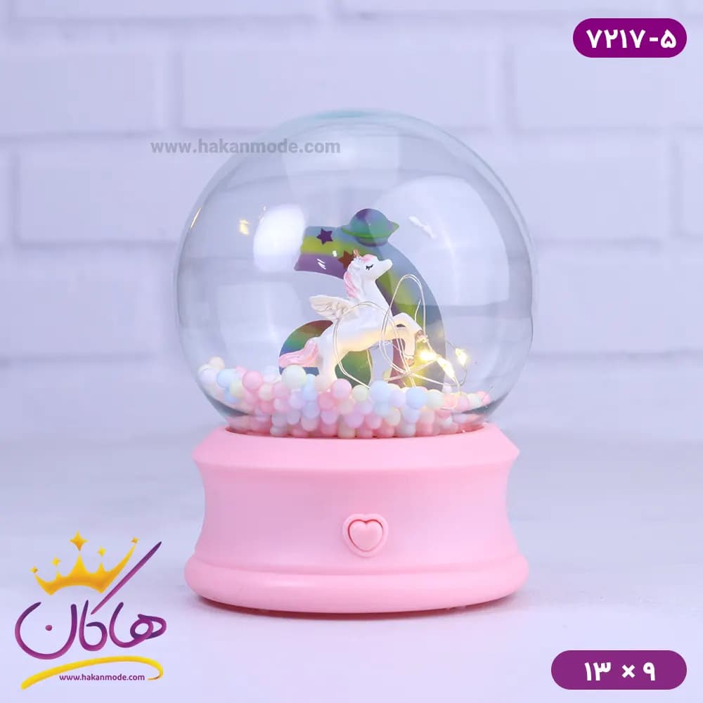 گوی چراغ دار یونیکورن 7217 — تصویر ۵