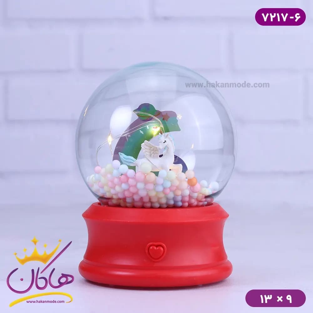 گوی چراغ دار یونیکورن 7217 — تصویر ۴