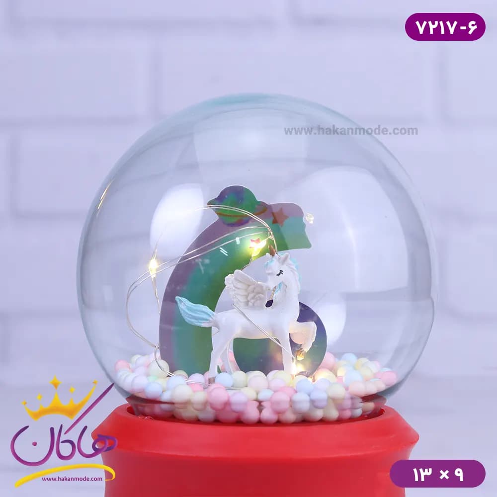گوی چراغ دار یونیکورن 7217 — تصویر ۳