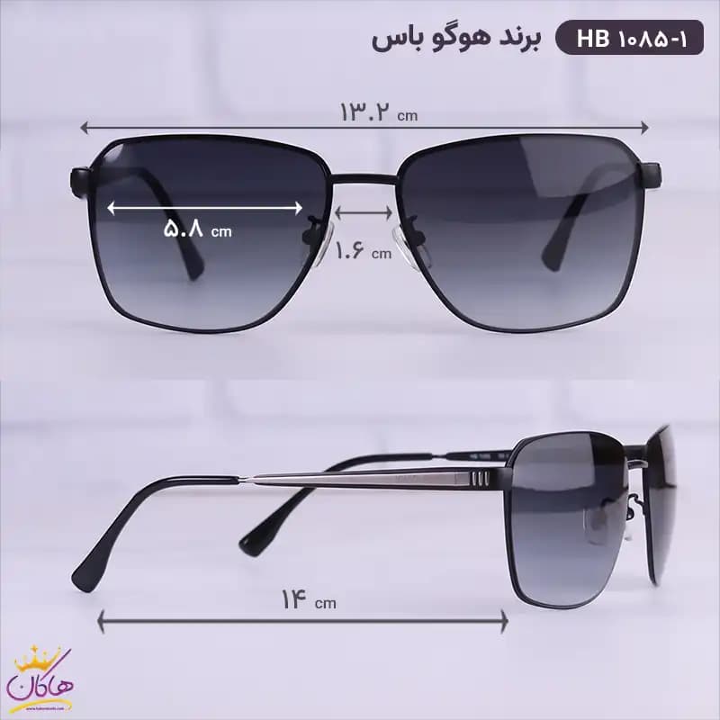عینک آفتابی هوگو باس مردانه HB1085/1 — تصویر ۲