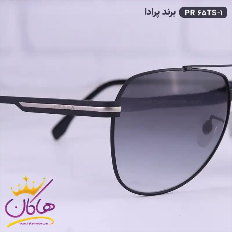 عینک آفتابی پرادا مردانه PR65ts/1 — تصویر ۳